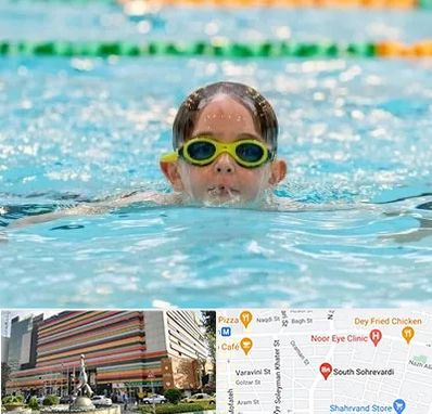 مربی شنا در سهروردی