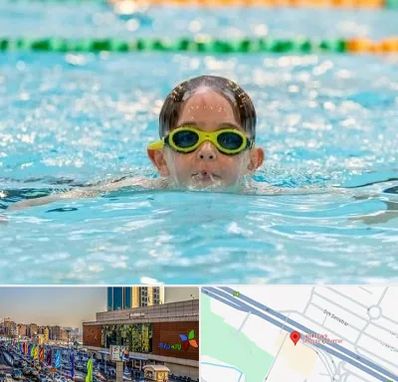 مربی شنا در لاله پارک تبریز