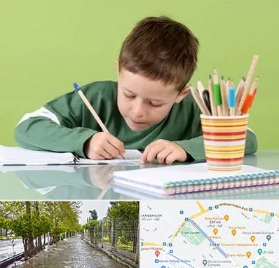 مدرسه پیش دبستانی پسرانه در خیابان ارم شیراز