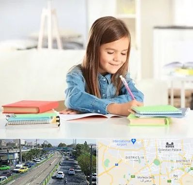 مدرسه پیش دبستانی دخترانه در جنوب تهران 