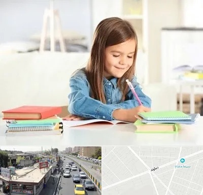 مدرسه پیش دبستانی دخترانه در خیابان دماوند