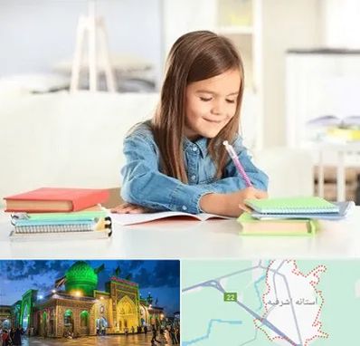 مدرسه پیش دبستانی دخترانه در آستانه اشرفیه