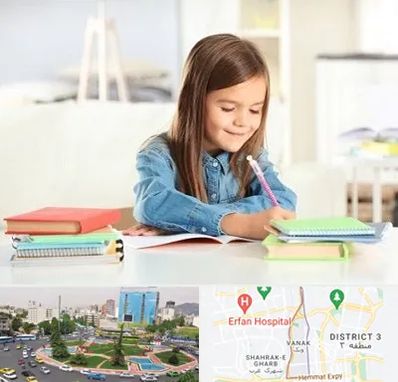 مدرسه پیش دبستانی دخترانه در ونک 