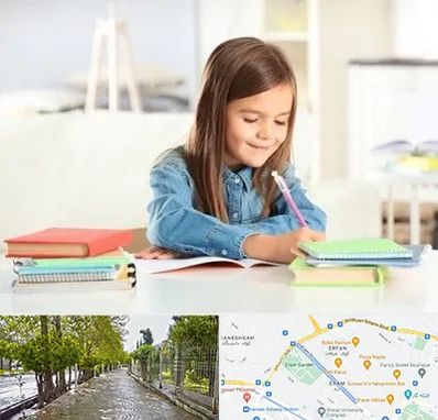 مدرسه پیش دبستانی دخترانه در خیابان ارم شیراز