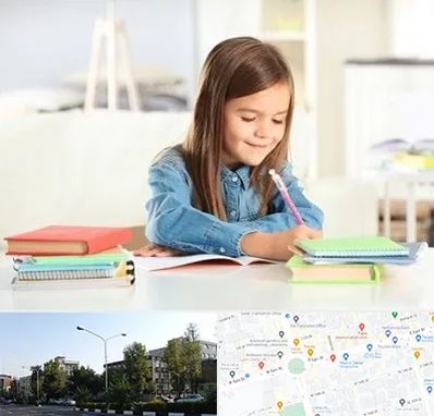 مدرسه پیش دبستانی دخترانه در میدان کاج