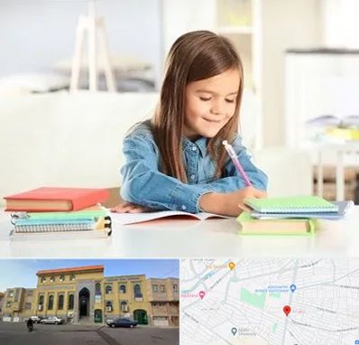 مدرسه پیش دبستانی دخترانه در زنبیل آباد قم