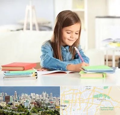 مدرسه پیش دبستانی دخترانه در شرق تهران 