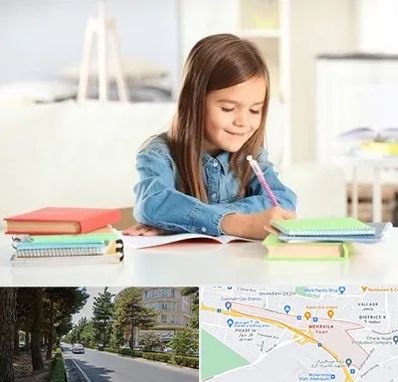 مدرسه پیش دبستانی دخترانه در مهرویلا کرج