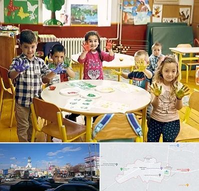 مهد کودک در ماهدشت کرج