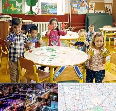 مهد کودک در منظریه رشت