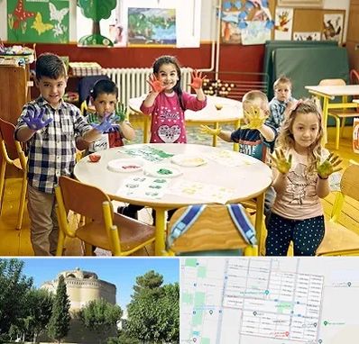 مهد کودک در مرداویج اصفهان