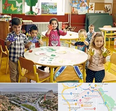 مهد کودک در معالی آباد شیراز