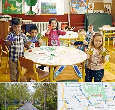 مهد کودک در قدوسی غربی شیراز