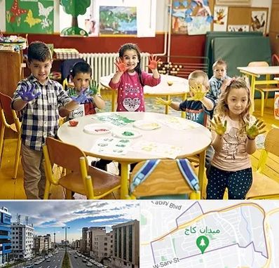 مهد کودک در سعادت آباد 