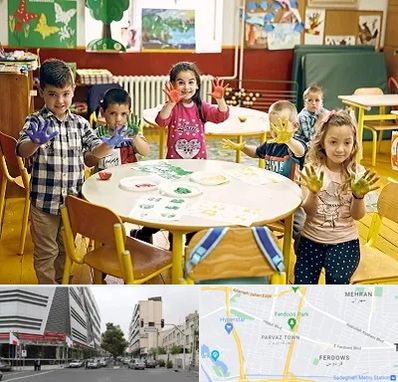 مهد کودک در بلوار فردوس 