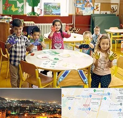 مهد کودک در مارلیک کرج