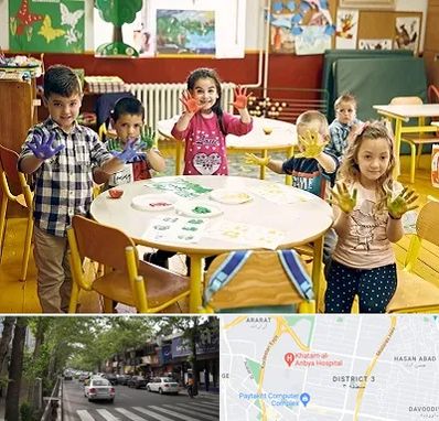 مهد کودک در ظفر 