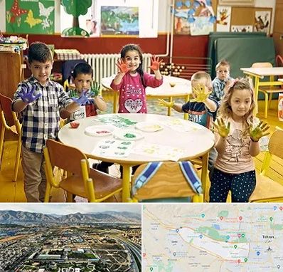 مهد کودک در منطقه 21 تهران