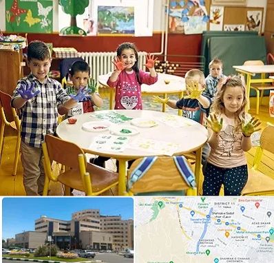 مهد کودک در صیاد شیرازی مشهد