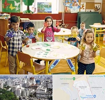 مهد کودک در ولنجک 