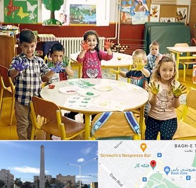 مهد کودک در فلکه گاز شیراز