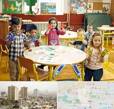 مهد کودک در منطقه 5 تهران