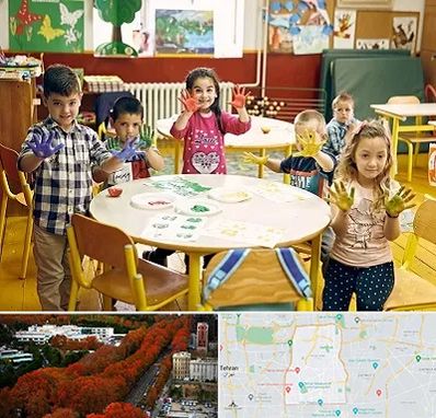 مهد کودک در منطقه 6 تهران