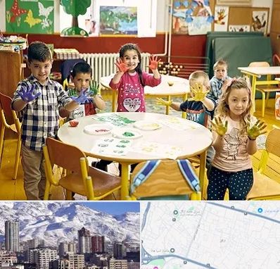 مهد کودک در ازگل