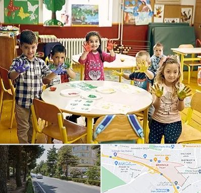 مهد کودک در مهرویلا کرج