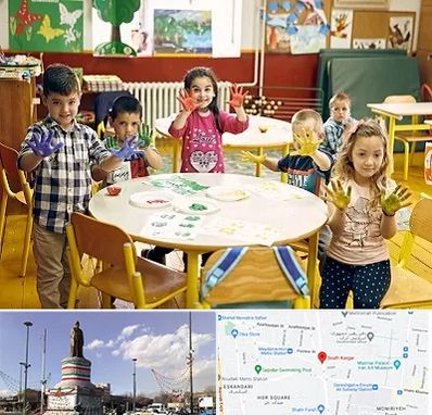 مهد کودک در کارگر جنوبی