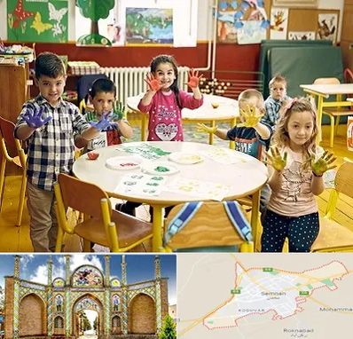 مهد کودک در سمنان