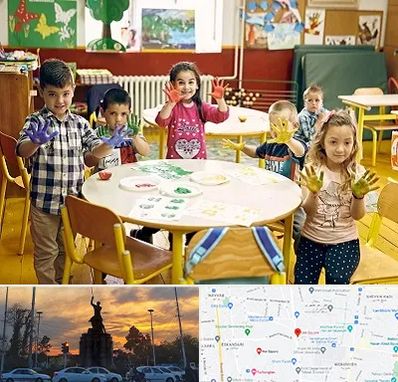 مهد کودک در میدان حر