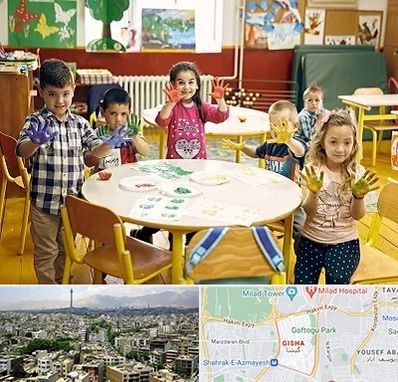 مهد کودک در گیشا 