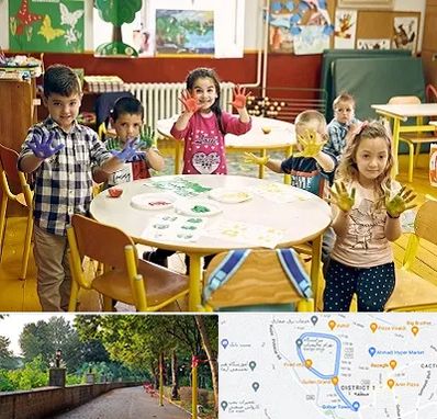 مهد کودک در بلوار گیلان رشت