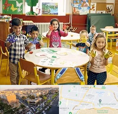 مهد کودک در تهرانپارس 