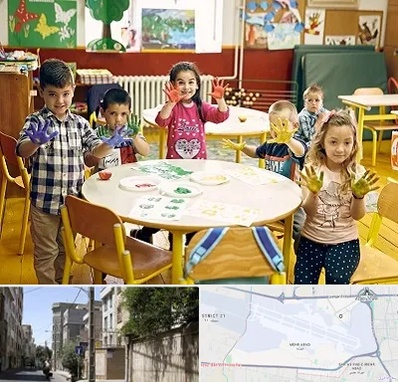 مهد کودک در مهرآباد