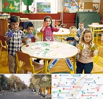 مهد کودک در شریعتی 