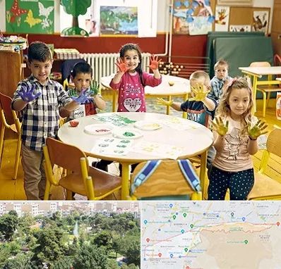 مهد کودک در منطقه 13 تهران