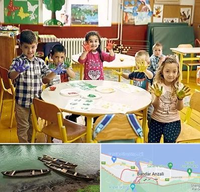 مهد کودک در بندر انزلی