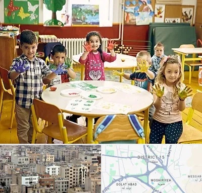 مهد کودک در جنوب شرق تهران