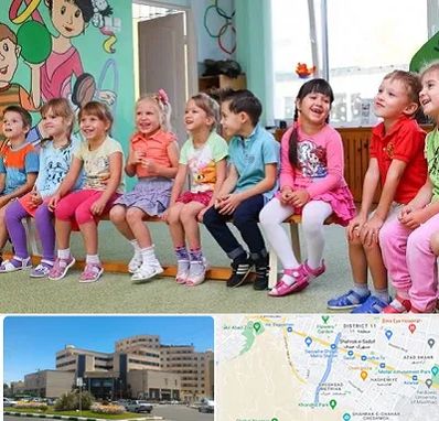 مهد کودک دو زبانه در صیاد شیرازی مشهد