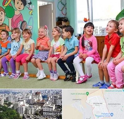 مهد کودک دو زبانه در ولنجک 