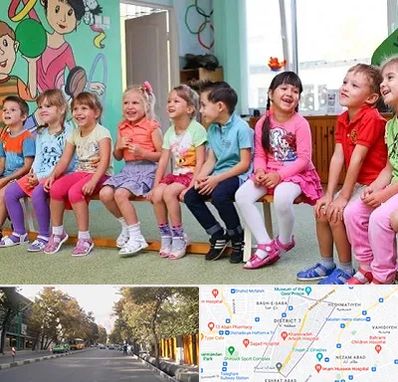 مهد کودک دو زبانه در شریعتی 