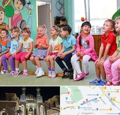 مهد کودک دو زبانه در زرگری شیراز