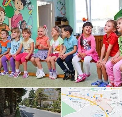 مهد کودک دو زبانه در مهرویلا کرج