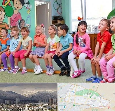 مهد کودک دو زبانه در منطقه 4 تهران