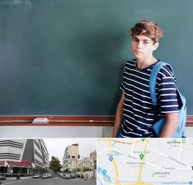 مدرسه تیزهوشان پسرانه در بلوار فردوس 