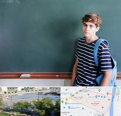 مدرسه تیزهوشان پسرانه در گلستان اهواز