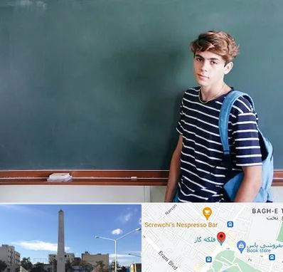 مدرسه تیزهوشان پسرانه در فلکه گاز شیراز