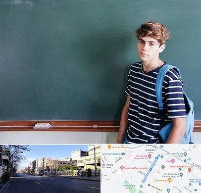 مدرسه تیزهوشان پسرانه در خیابان ملاصدرا شیراز